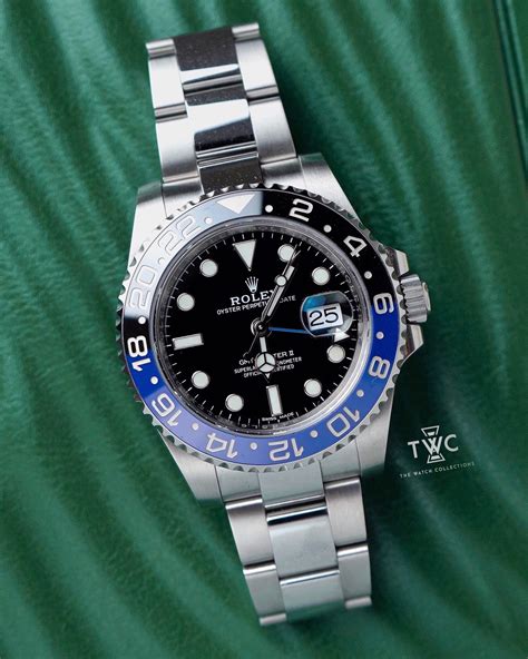 gmt 2 rolex batman price|Rolex Batman gmt master 2.